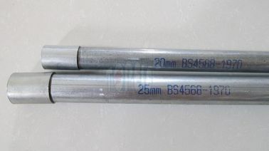El conducto de metal eléctrico del tubo de acero galvanizado BS4568