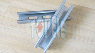 Canal plano 41x25mm, 41x35mm Pre-galvanizado Perforado Canal plano / con ranuras de estribillo de acero Unistrut Canal