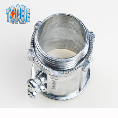 cinc de 20m m -50mm EMT Conduit Fittings IEC61386 EMT Set Screw Connector