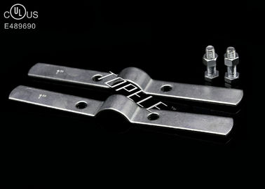 Clampada de elevación de tubos industriales de plata personalizada para soporte de cables, material de construcción estructura de acero de lengua corta elevación C