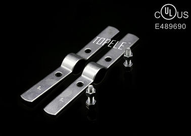Clamparas de tubería de acero negro con cerrojo, abrazadera de soporte de tubería UL Standard