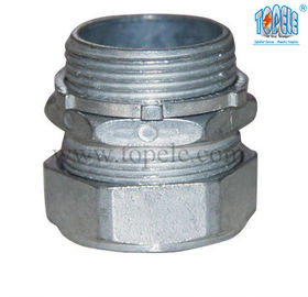 Certificado ISO Conector de compresión EMT de zinc con rosca NPT