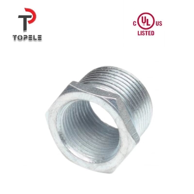 Reducción de tubos metálicos eléctricos con rosca métrica SS304 SS316