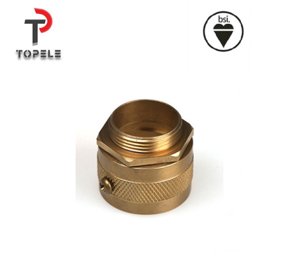 Accesorios de conductos metálicos de latón flexible de tipo corto largo masculino Hexágono Bush BS estándar