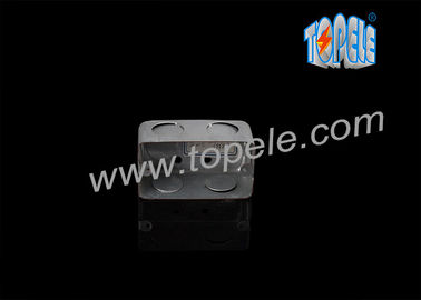 2 pulgadas x 4 pulgadas / EE.UU. estándar pre-galvanizado dispositivo de interruptor de acero Rectangular cajas de conducto / cajas de conducto eléctrico