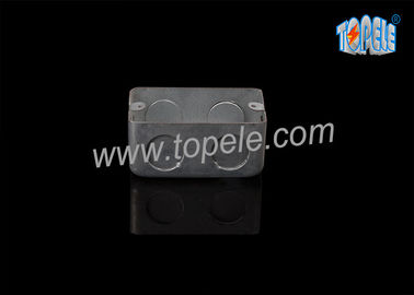 2 pulgadas x 4 pulgadas / EE.UU. estándar pre-galvanizado dispositivo de interruptor de acero Rectangular cajas de conducto / cajas de conducto eléctrico