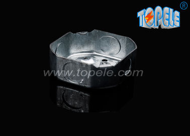 Accesorios de conductos eléctricos de acero galvanizado octagonal