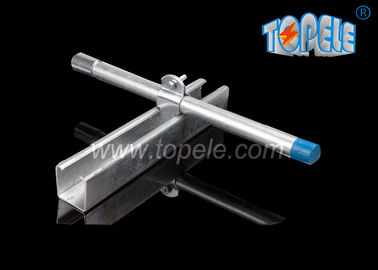 HDG negro con ranura de estribo plano Canal unistrut para soportar conductos 41X 41MM