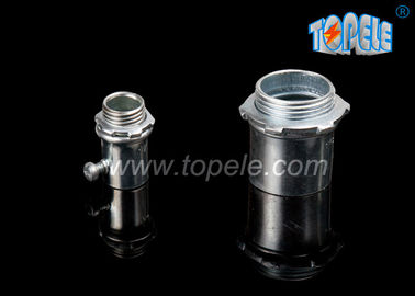 Acero galvanizado fundido con zinc revestido con un conector de tubos EMT / conector eléctrico metálico