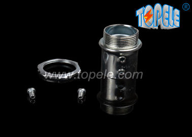 Acero galvanizado fundido con zinc revestido con un conector de tubos EMT / conector eléctrico metálico