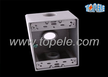 Cajas eléctricas resistentes a la intemperie 3 agujeros de salida de banda 1 accesorio de ajuste