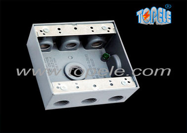 Cajas eléctricas resistentes a la intemperie Dos bandas de salida de la rama de circuito de cableado