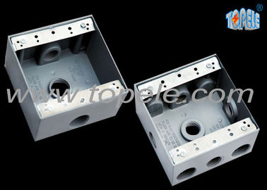 Cajas eléctricas resistentes a la intemperie Dos bandas de salida de la rama de circuito de cableado