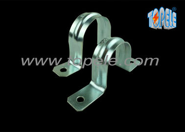 Estándar UL 1/2" - 4" Pre galvanizado de dos agujeros para conducto EMT
