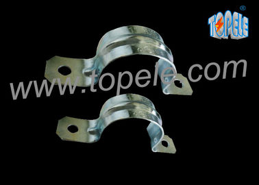 Estándar UL 1/2" - 4" Pre galvanizado de dos agujeros para conducto EMT