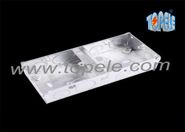 2 - Caja de conductos eléctricos de metal estándar británico con PVC, caja de interruptores de conductos
