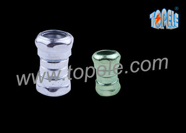 Acoplamiento de compresión EMT de zinc fundido a presión, accesorios de conductos EMT