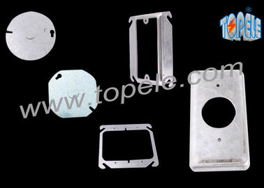 Cubierta de caja de banda redonda / cubiertas de caja de salida resistente a la intemperie plano utilizado para conectar interruptores