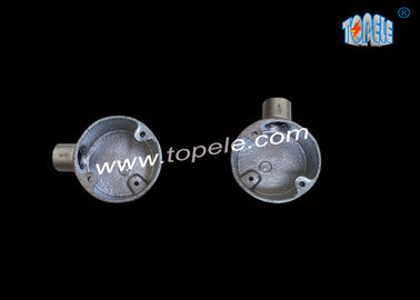 BS4568 Accesorios de tuberías de hierro moldeables de fundición/ Caja de conducto/caja de conducto de terminal galvanizado de 25 mm