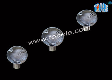 BS4568 Accesorios de tuberías de hierro moldeables de fundición/ Caja de conducto/caja de conducto de terminal galvanizado de 25 mm