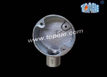 BS4568 Accesorios de tuberías de hierro moldeables de fundición/ Caja de conducto/caja de conducto de terminal galvanizado de 25 mm