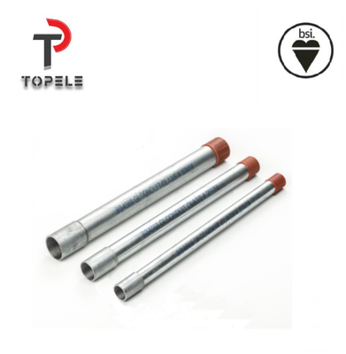 TOPELE Acero galvanizado BS4568 Accesorios de conductos BS31 GI Tubo de conductos
