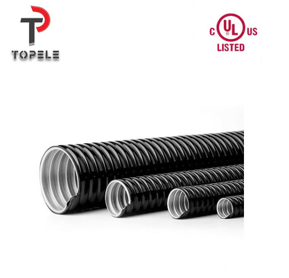 CFC de conducto flexible revestido con PVC y metal