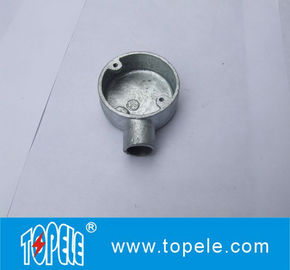 TOPELE BS4568 / BS31 Ferro maleable / Aluminio Terminal de conducto eléctrico de un solo sentido Caja de unión circular/ Utilidad práctica