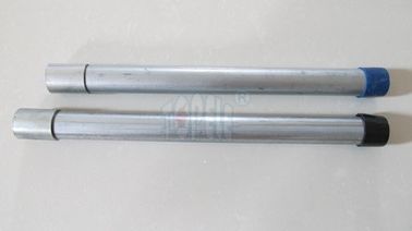 tubo de conducción TOPELE GI con acoplamientos electroplados BS4568 conducto de acero galvanizado