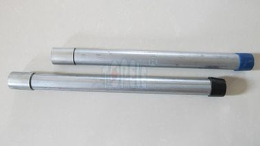Tubo de acero galvanizado eléctrico BS4568 con acoplador roscado, de 10 pies