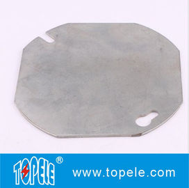 Cubierta de caja de salida octagonal plana 54C1, de 4 pulgadas de diámetro, galvanizado, 200 paquetes