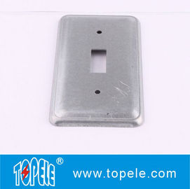 TOPELE 20C5 Acero galvanizado rectangular plano en blanco cubiertas de interruptores de dispositivos para interruptores de cambio