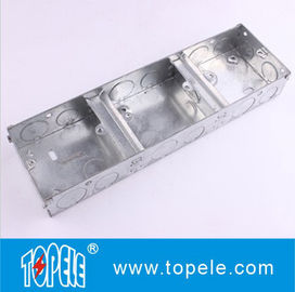 Caja GI de acero BS4568 de 25 mm, 35 mm / Terminal Uno Caja GI de banda, cajas eléctricas y cubiertas