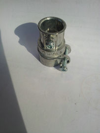 Conductos y accesorios de EMT de metal flexible de zinc, conector de combinación