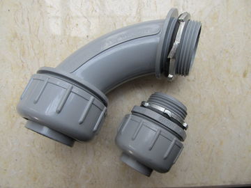 Conducto y accesorios flexibles de plástico de PVC conectores cerrados de sellado no metálicos