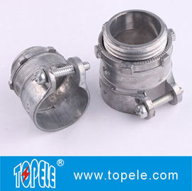 Conductor y accesorios flexibles fundidos en zinc Conector de compresión recta de metal flexible