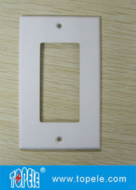 Un grupo / dos grupos plástico decorativo dúplex GFCI receptores de pared