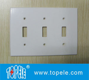Un grupo / dos grupos plástico decorativo dúplex GFCI receptores de pared