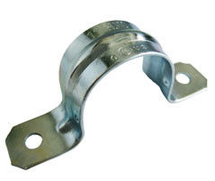 1/2 ′′, 1-1/4 ′′ IMC conducto y accesorios de acero galvanizado correas de dos agujeros, clip de conducto IMC / RMC