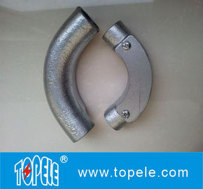 BS4568 Accesorios de conductos 20mm/25mm BS4568 Codo de inspección de hierro maleable, curvas estándar británicas