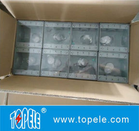 2 Cajas eléctricas resistentes a la intemperie de aluminio