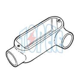Cuerpo de conducto rígido de aluminio tipo LL para IMC / 4 pulgadas de ajuste rígido UL