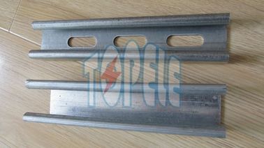 Canal plano 41x25mm, 41x35mm Pre-galvanizado Perforado Canal plano / con ranuras de estribillo de acero Unistrut Canal