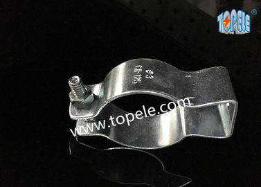 Cintas de conducto estándar de acero electro-galvanizadas a medida (bolsillo y tuerca)