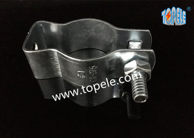 Cintas de conducto estándar de acero electro-galvanizadas a medida (bolsillo y tuerca)