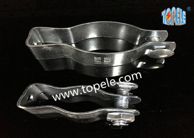 Cintas de conducto estándar de acero electro-galvanizadas a medida (bolsillo y tuerca)