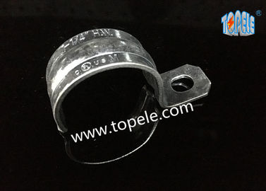 Conducto EMT de acero zincado y accesorios con clip de un agujero / correa de conducto EMT