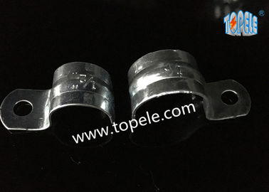 Conducto EMT de acero zincado y accesorios con clip de un agujero / correa de conducto EMT