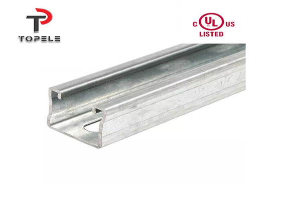 Bline galvanizado Unistrut canal de metal para el sistema de soporte 1,5 mm
