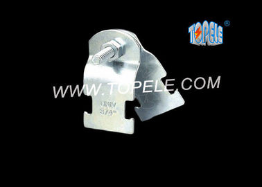 Accesorios de conducto de acero de sujeción universal de 1/2 pulgada a 4 pulgadas Tratamiento de superficie electro galvanizado
